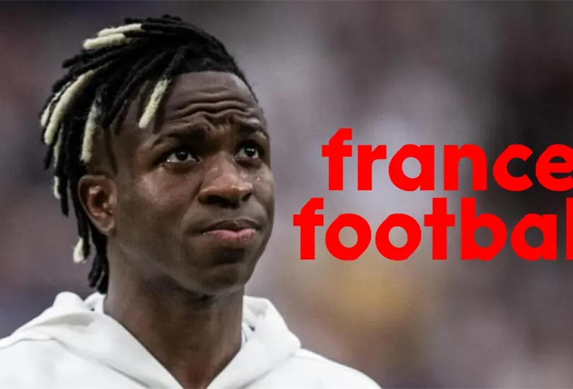 Vinicius fue humillado en plena transmisi&oacute;n de France Football.