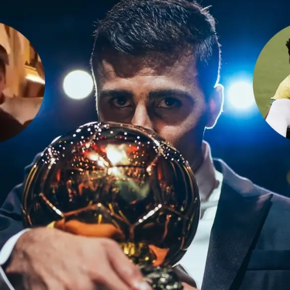 Rodri se burla de Vinicius en sus festejos por el Balón de Oro (VIDEO)