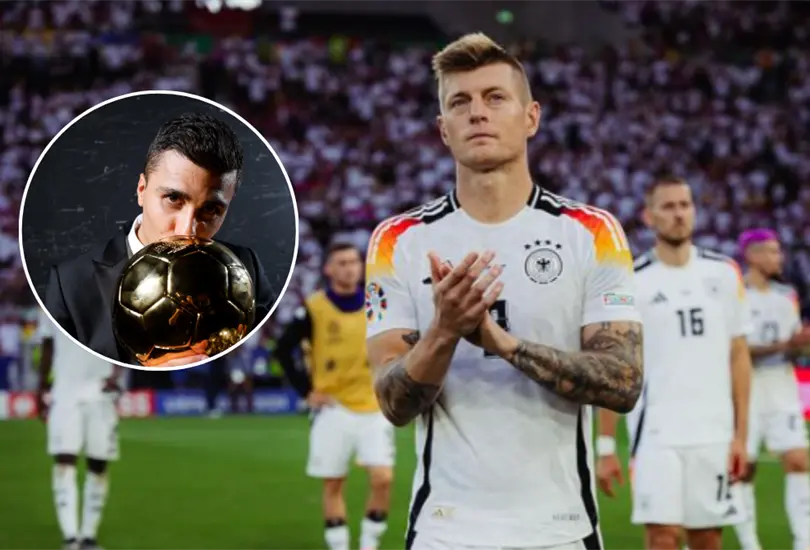 Toni Kroos lanz&oacute; un contundente comentario referente al triunfo de Rodri en el Bal&oacute;n de Oro.