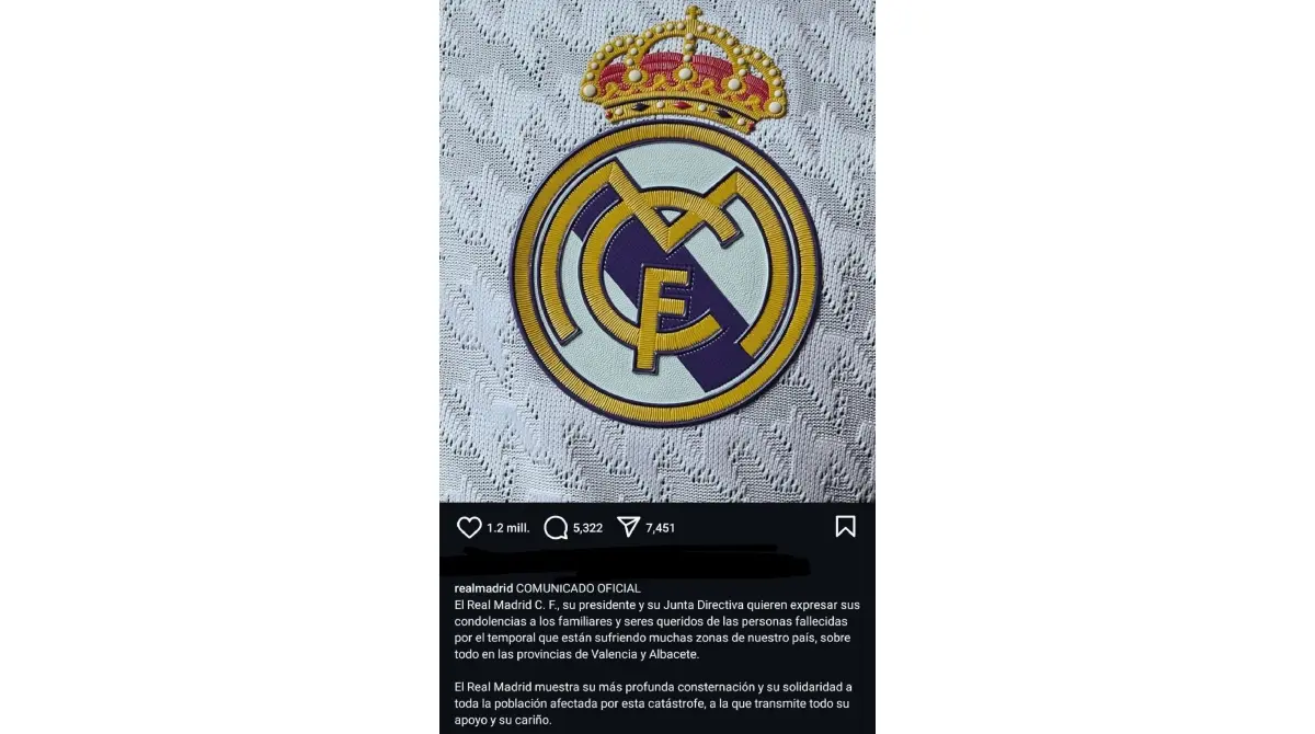 El Real Madrid ha hecho lo propio para ayudar a la comunidad en este momento tan complicado.