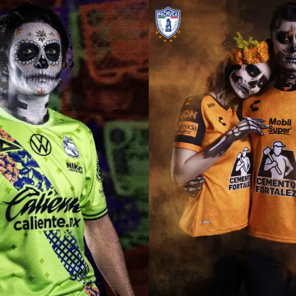 Jerseys conmemorativos de Día de Muertos en la Liga MX