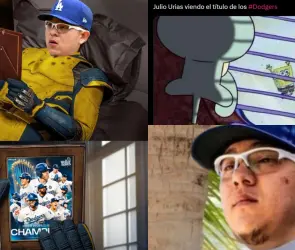 Julio Urías es víctima de memes tras Serie Mundial de Los Dodgers