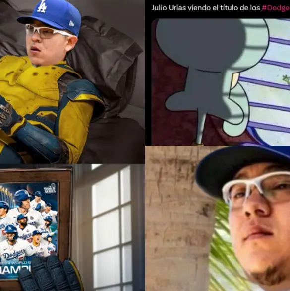 Julio Urías es víctima de memes tras Serie Mundial de Los Dodgers