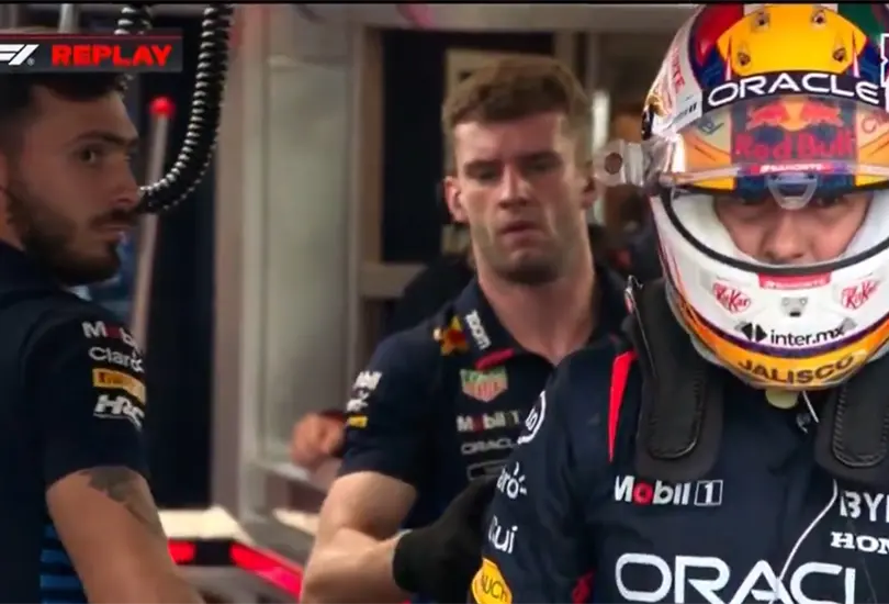 Checo Pérez estalló contra su ingeniero. Checo Pérez estalló contra su ingeniero.