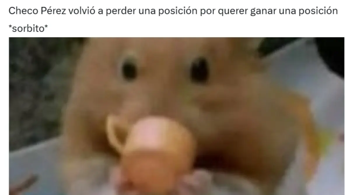 Checo Pérez nuevamente dejó mucho que desear en el GP de Brasil.