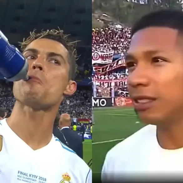 Edison Flores, exLiga MX, imita despedida de Cristiano Ronaldo (VIDEO)