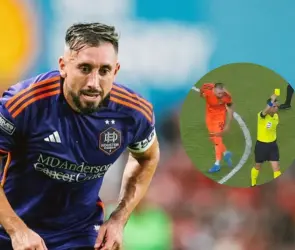 El mensaje del Houston Dynamo a Héctor Herrera por escupirle al árbitro
