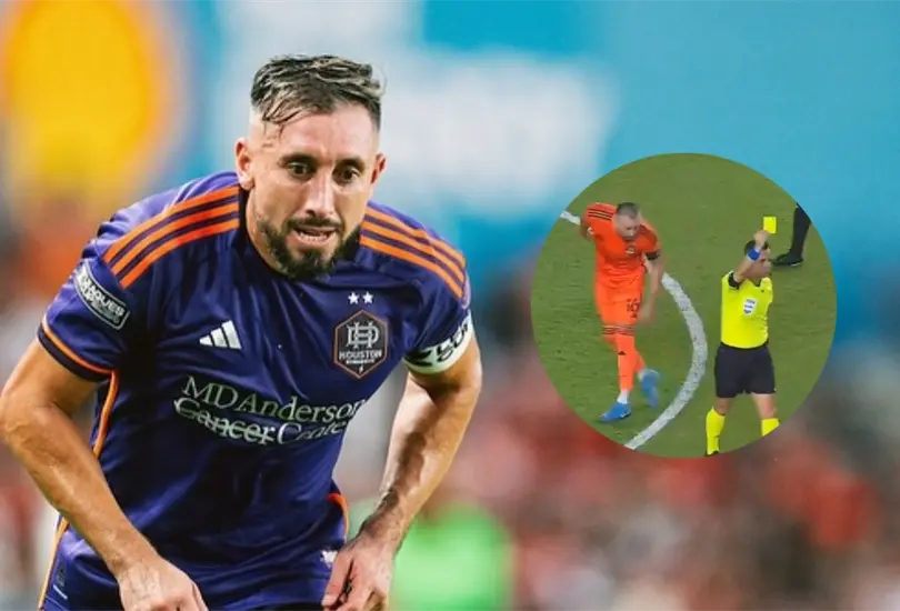 H&eacute;ctor Herrera caus&oacute; pol&eacute;mica con Houston Dynamo.