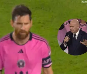 La reacción de Infantino a la eliminación de Messi en la MLS