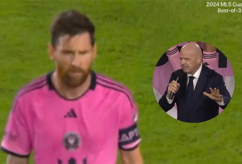 Infantino est&aacute; en el ojo del hurac&aacute;n desde que invit&oacute; al Inter Miami al Mundial de Clubes