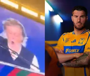 Regios corean a Gignac en concierto de Paul McCartney (VIDEO)