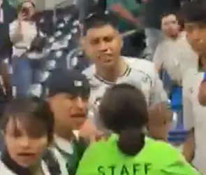 Aficionado del León es exhibido por golpear a una mujer (VIDEO)