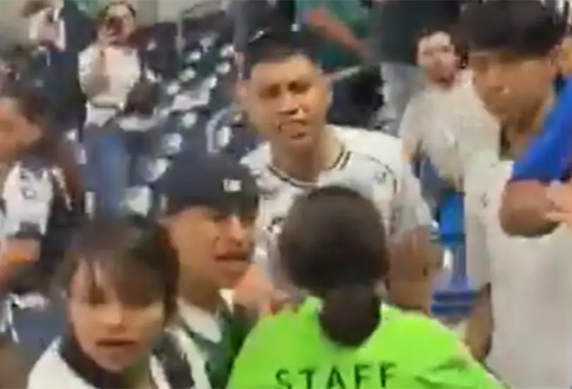 Un aficionado del Le&oacute;n fue exhibido en redes sociales.