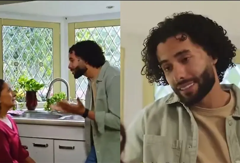 Chino Huerta sorprende actuando en un comercial