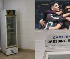 FOTOS: Así es el vestidor que la Selección Mexicana usará en Honduras