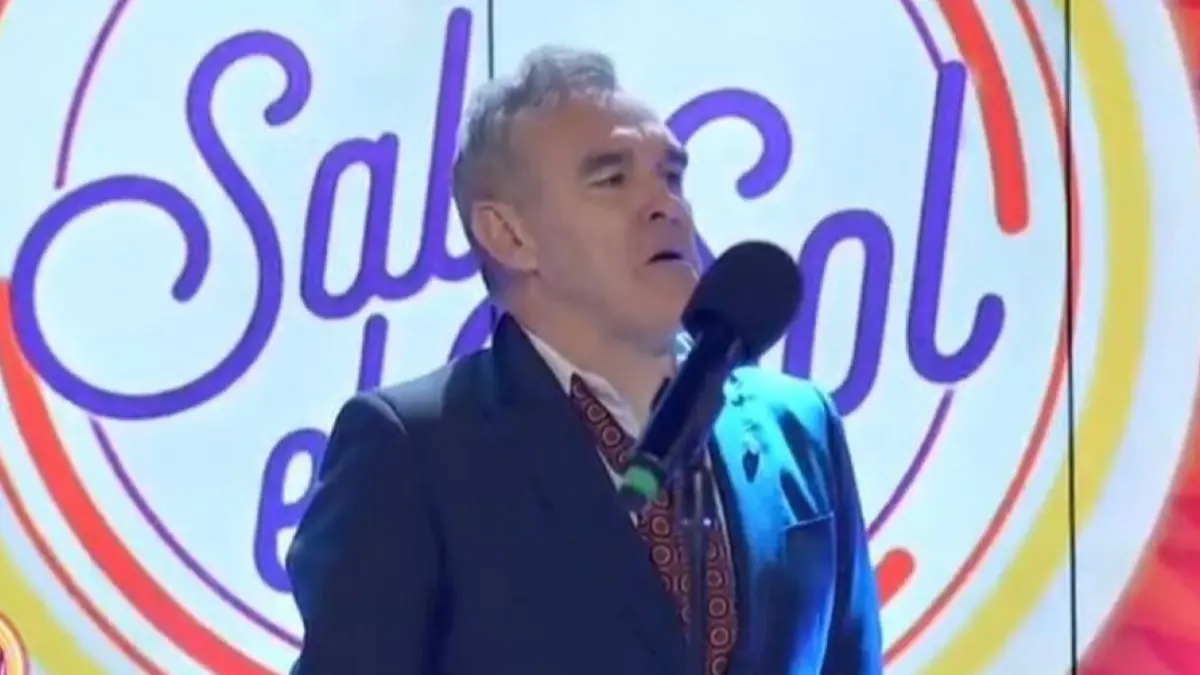 Durante 2018, Morrissey sorprendió a más de uno al aparecer en el foro de 'Sale el Sol' y cantar un par de canciones.