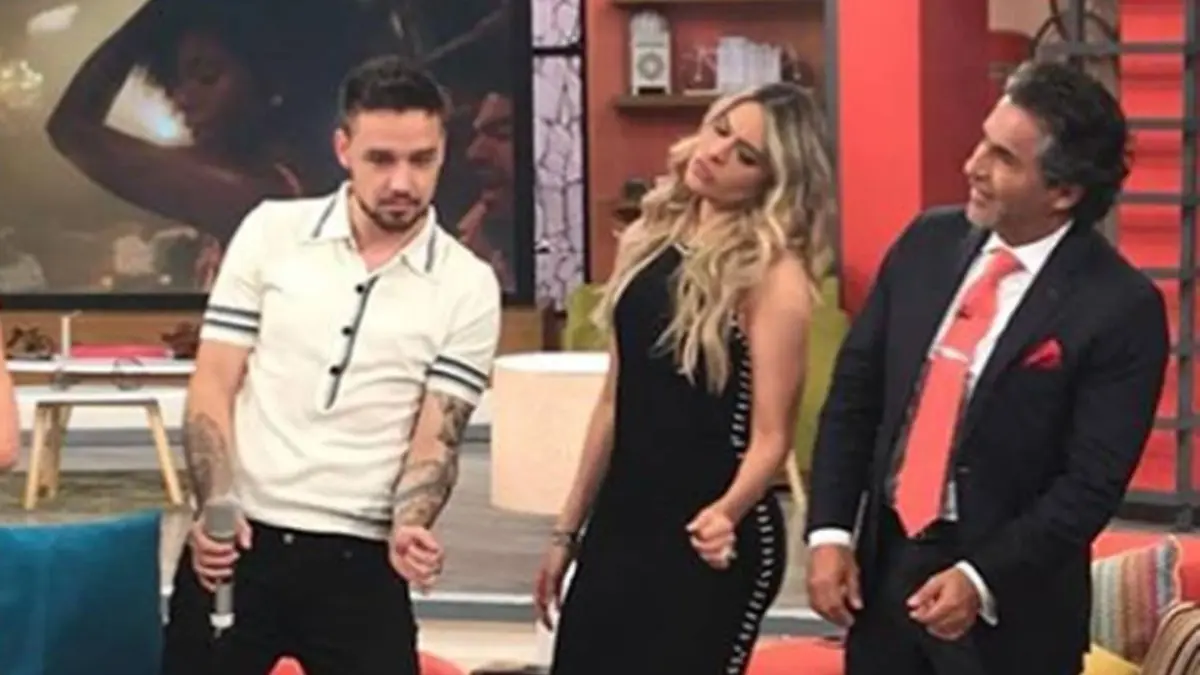 Liam Payne tuvo su participación en televisión mexicana cuando visitó Hoy! en 2018.