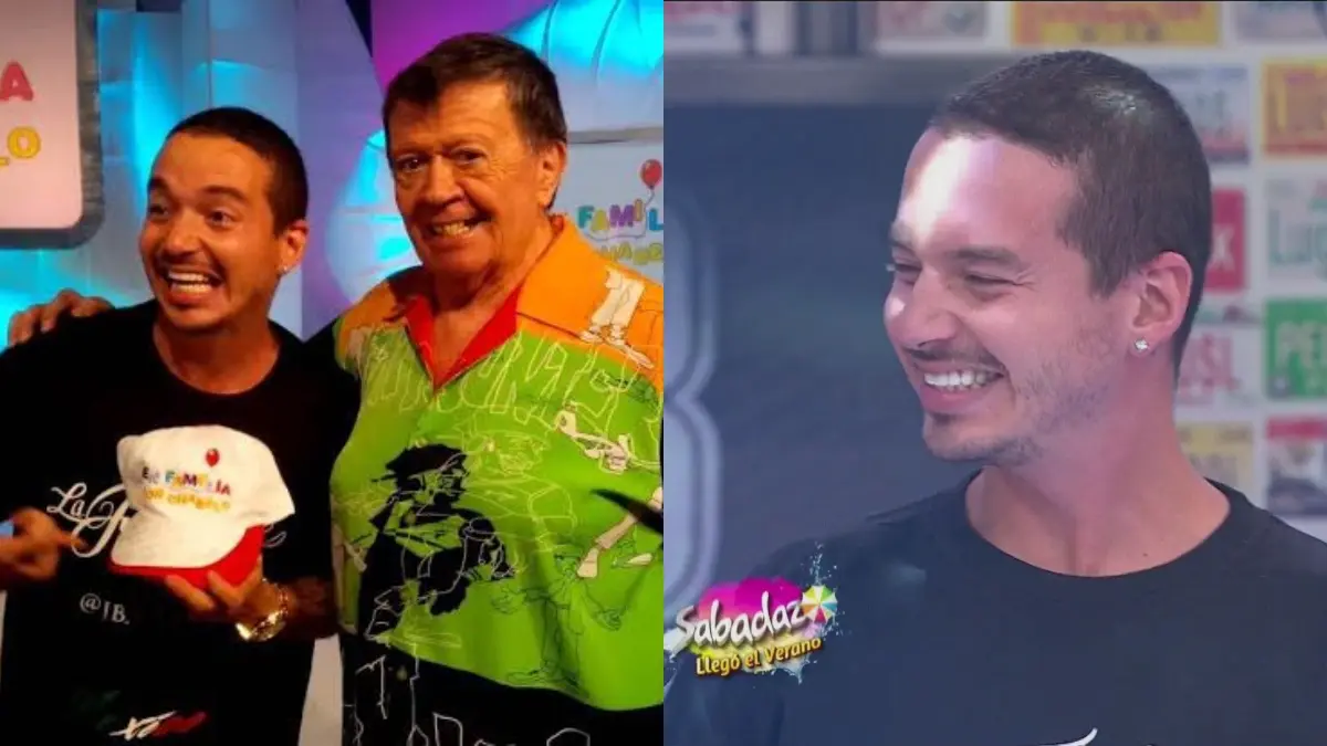 J Balvin logró catapultar su carrera en la música luego de aparecer en 'Sabadazo' y el programa 'En Familia con Chabelo'.