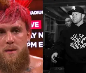 Jake Paul lanza amenaza al Canelo Álvarez y lo reta a pelear