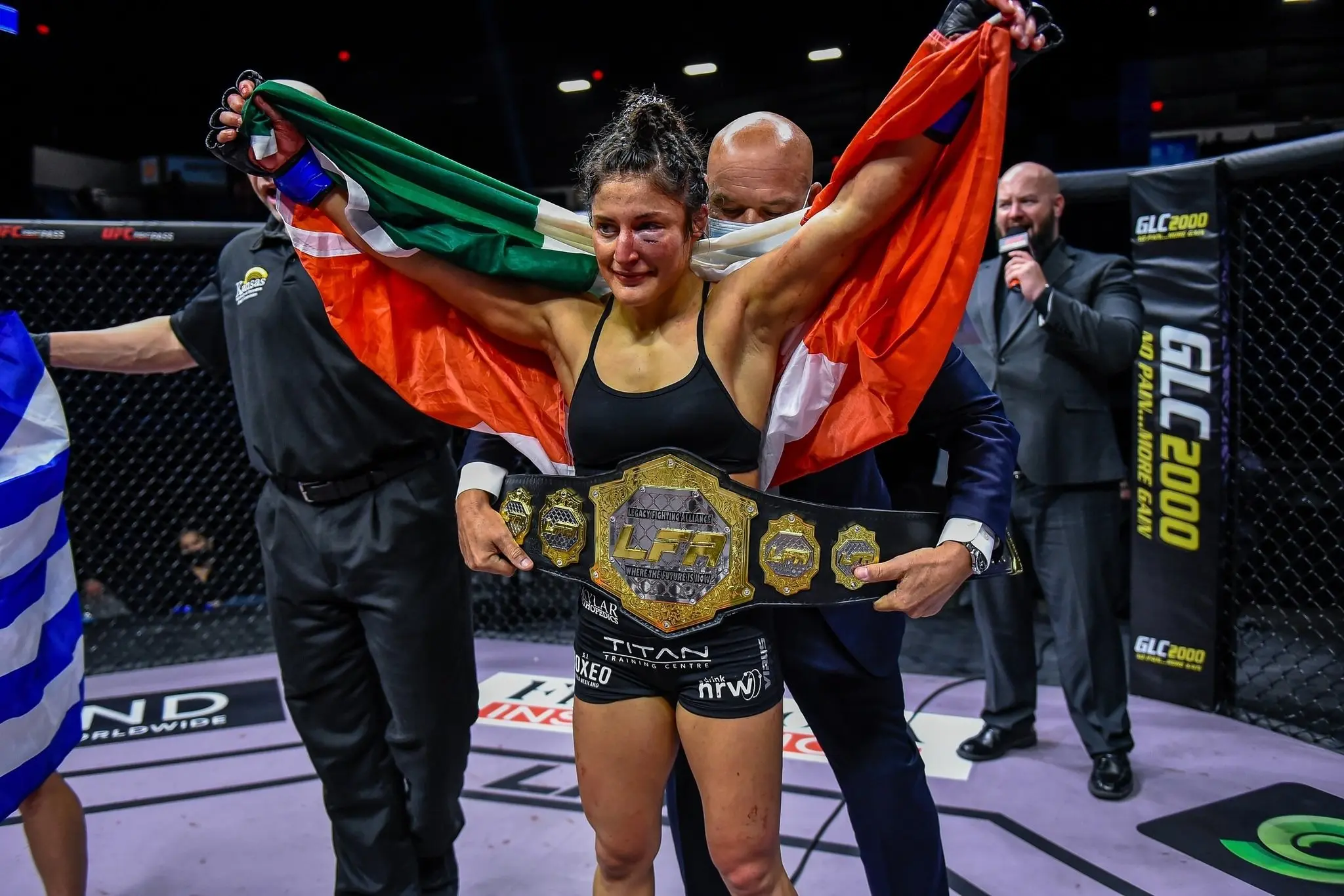 Lupita es una artista marcial mixta mexicana que compite en la división de peso paja femenino del Ultimate Fighting Championship Lupita es una artista marcial mixta mexicana que compite en la división de peso paja femenino del Ultimate Fighting Championship