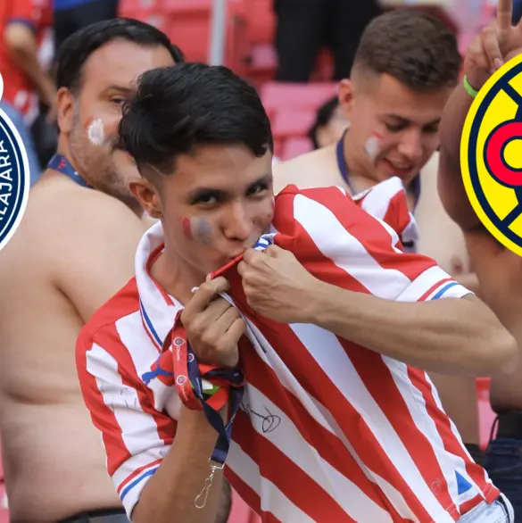 Afición de Chivas "golea" a la del América