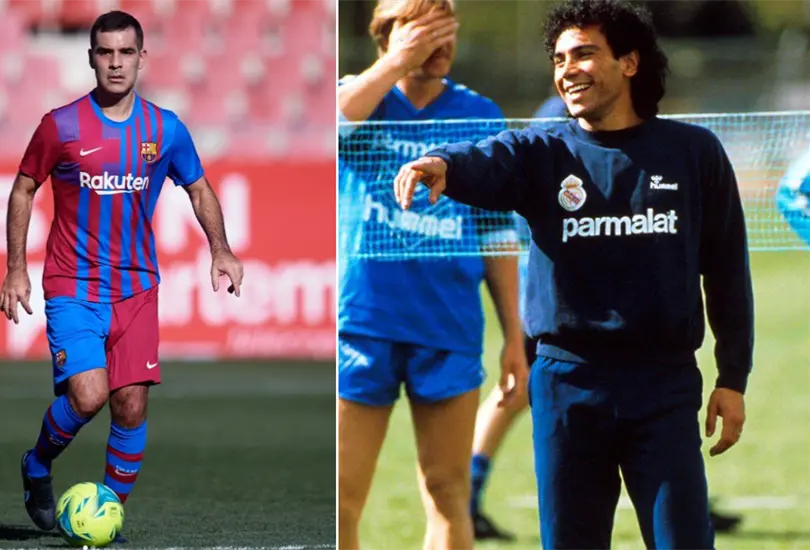 Rafa M&aacute;rquez y Hugo S&aacute;nchez fueron uno de los primeros en jugar en Europa