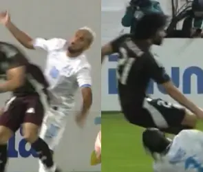 Chino Huerta lesiona a su rival y propina patadas a los hondureños