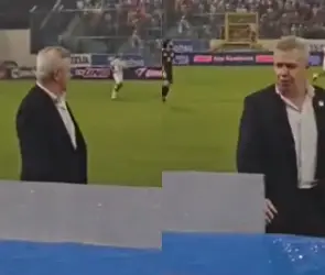 Exhiben a Javier Aguirre por insultar y provocar a los hondureños (VIDEO)