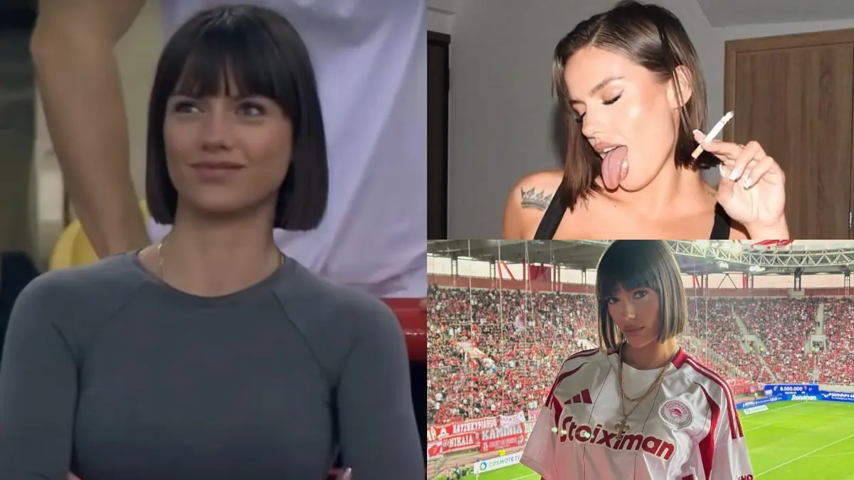 Ella es Marigona, la aficionada del Olympiakos que se viralizó - Soy Referee