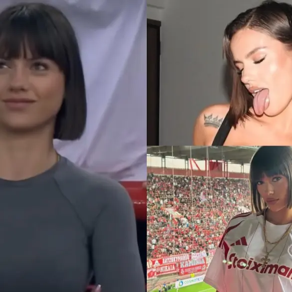 Ella es Marigona, la aficionada del Olympiakos que se viralizó