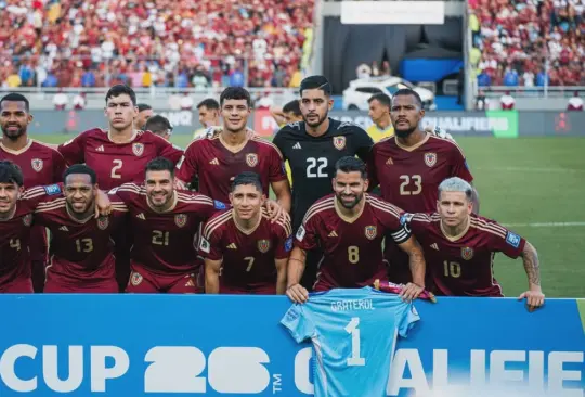 La selección de Venezuela es la única de Suramérica que no ha asistido a un Mundial