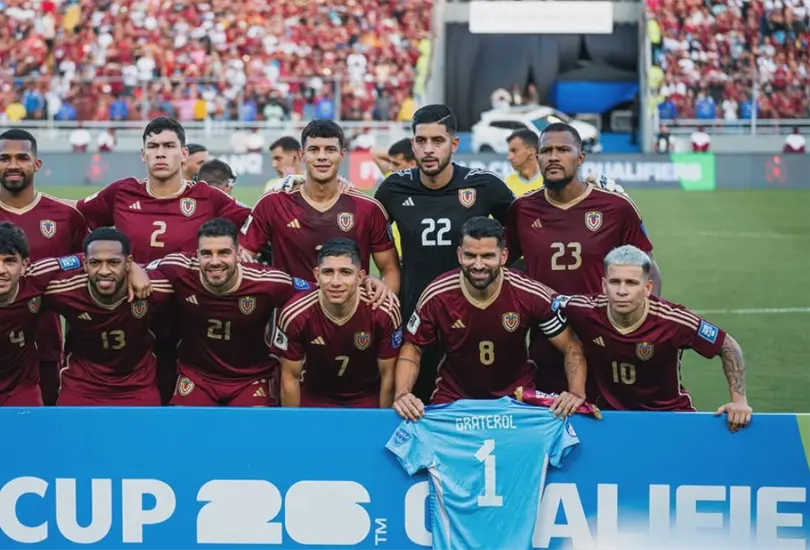 La selecci&oacute;n de Venezuela es la &uacute;nica de Suram&eacute;rica que no ha asistido a un Mundial