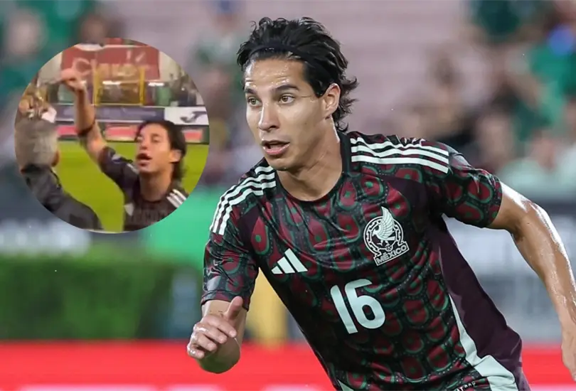 Diego Lainez sali&oacute; en defensa de su director t&eacute;cnico