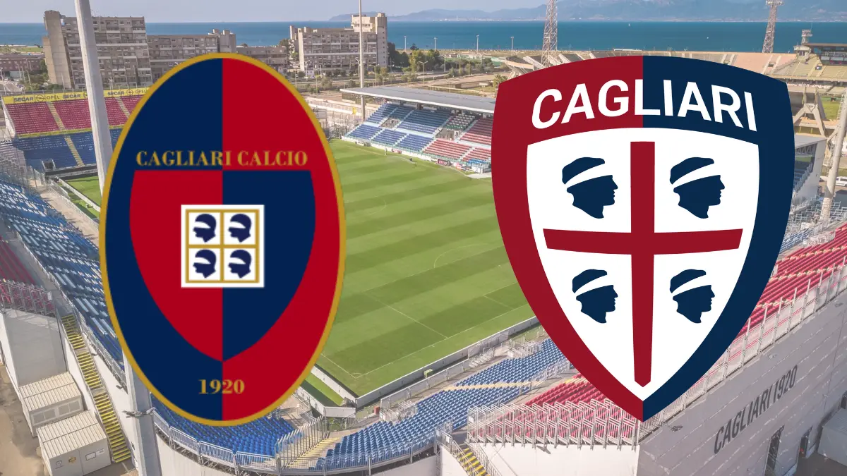 En Italia, el Cagliari Calcio optó por dejar la forma de ovalo, para pasar a un escudo más vistoso y sencillo que ha cautivado a sus aficionados.