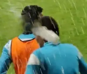 Captan momento exacto de la agresión a staff de Honduras