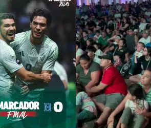 La reacción de la afición de Honduras a la goleada de México (VIDEO)
