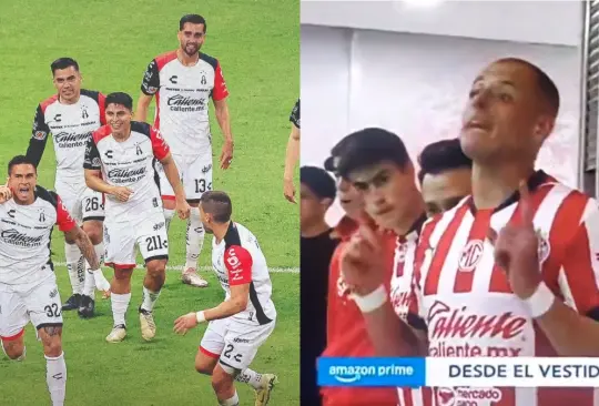 Chicharito advirtió a su equipo sobre las decisiones del arbitraje.