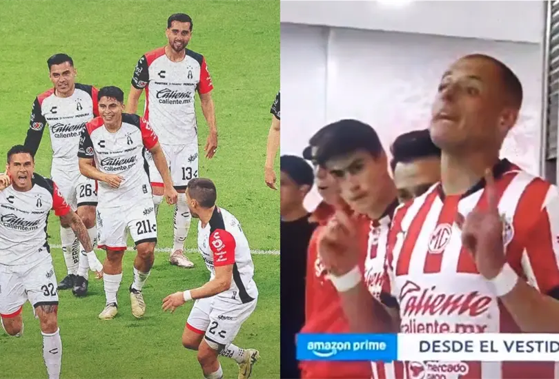Chicharito advirti&oacute; a su equipo sobre las decisiones del arbitraje.