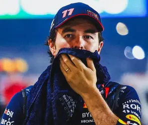 Checo Pérez denuncia olor a marihuana en GP de Las Vegas