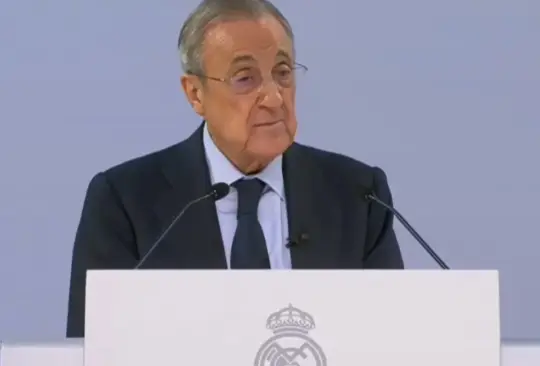 Florentino Pérez mostró su descontento por el balón de oro entregado a Rodri