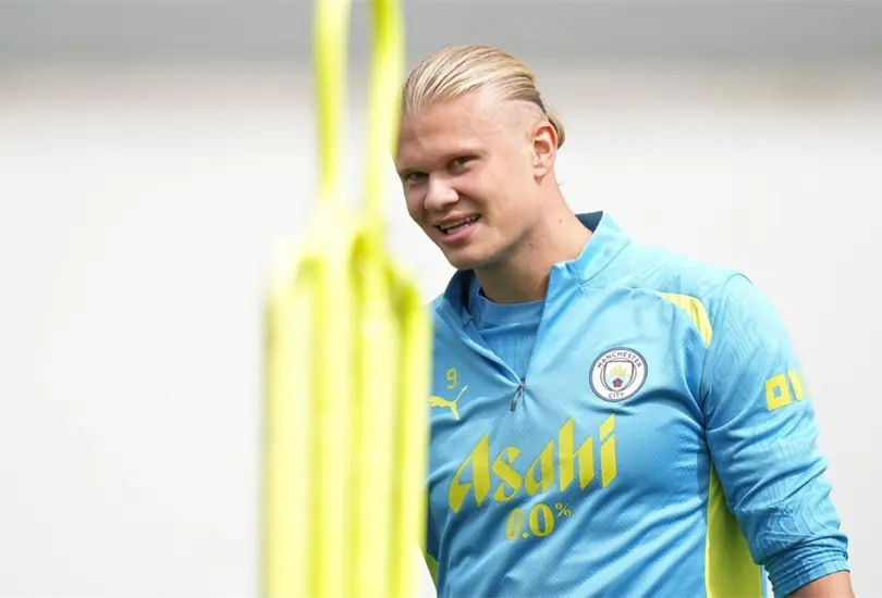 Erling Haaland se encuentra en el ojo p&uacute;blico por una peculiar raz&oacute;n