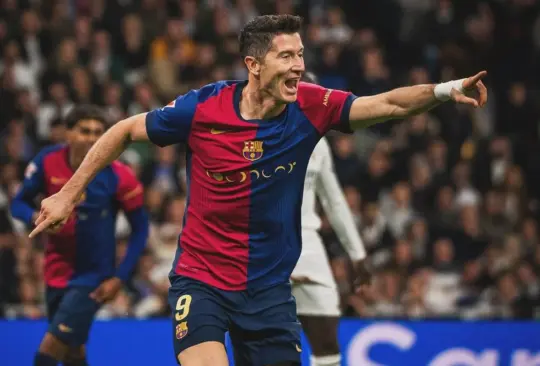 Actualmente Robert Lewandowski es el máximo goleador de la liga española con 15 balones al fondo de las redes