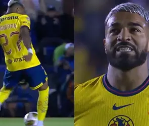El OSO de Rodrigo Aguirre en el América vs Toluca (VIDEO)