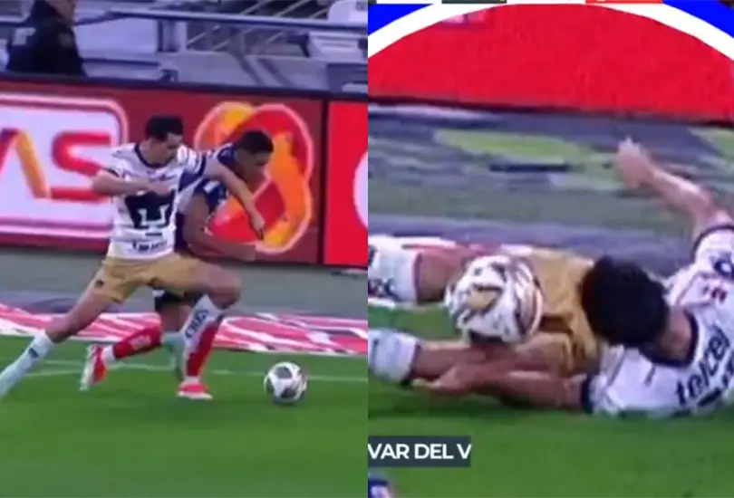 La Liga MX revel&oacute; los audios del VAR durante el Rayados vs Pumas.