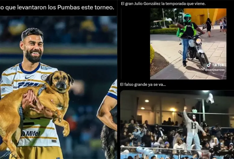 Pumas fue v&iacute;ctima de burlas y memes