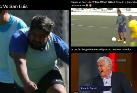 Los memes se hicieron presentes vs Gignac.