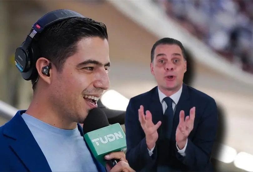 El comentarista sorprendió con su broma al argentino. El comentarista sorprendió con su broma al argentino.