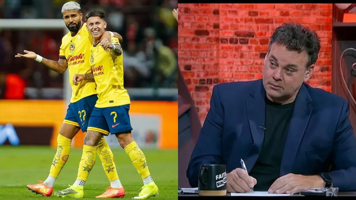  David Faitelson revela la razón por la que festejó el gol del América 