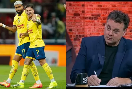 David Faitelson revela la razón por la que festejó el gol del América