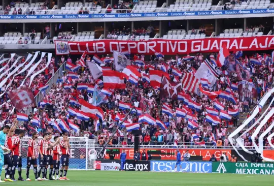 La afición de Chivas ha demostrado ser fieles al equipo a pesar de las circunstancias